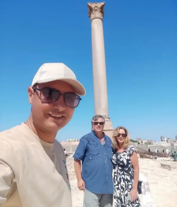 Tour to Roman theater, Pompei column, catacombs, church Mark